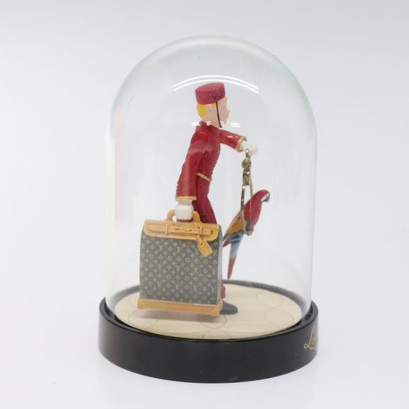 LOUIS VUITTON Bell Boy Snow Globe Clear M99551 LV Auth 126352