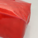 LOUIS VUITTON Monogram Vernis Wilshire PM Hand Bag Rose Pop M93643 Auth 126362-16