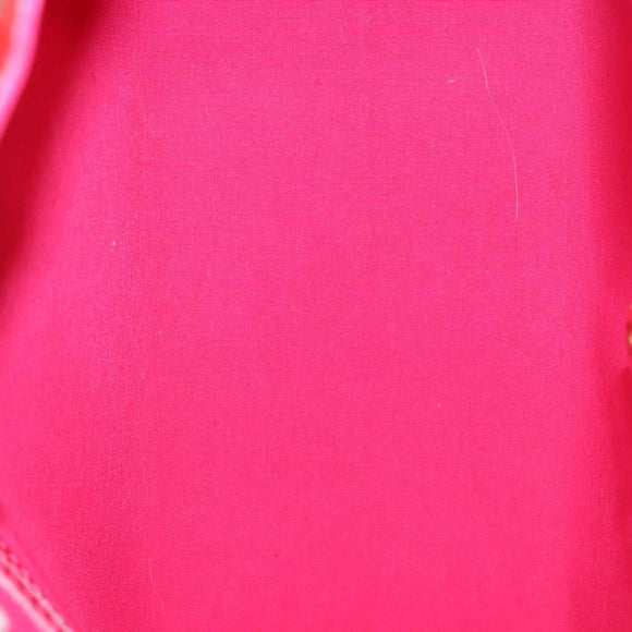 LOUIS VUITTON Monogram Vernis Wilshire PM Hand Bag Rose Pop M93643 Auth 126362