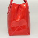LOUIS VUITTON Monogram Vernis Wilshire PM Hand Bag Rose Pop M93643 Auth 126362-3