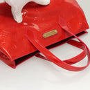 LOUIS VUITTON Monogram Vernis Wilshire PM Hand Bag Rose Pop M93643 Auth 126362-6