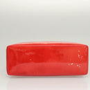 LOUIS VUITTON Monogram Vernis Wilshire PM Hand Bag Rose Pop M93643 Auth 126362-5