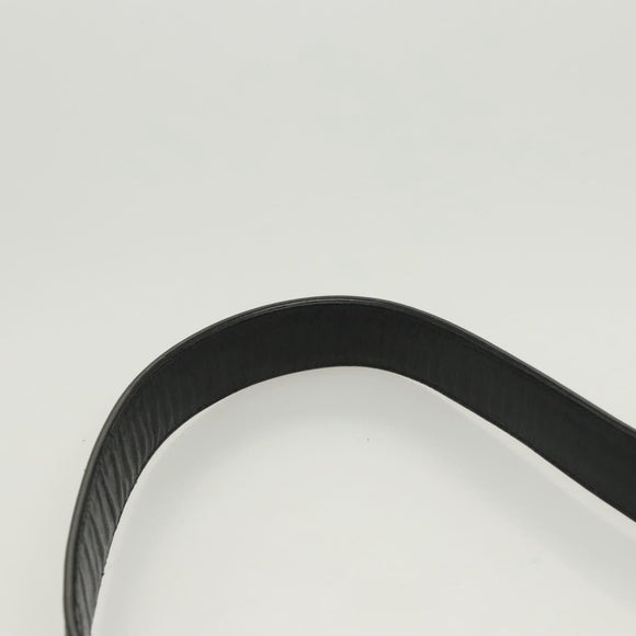 CHANEL Matelasse Chain Shoulder Bag Enamel Black Gold CC Auth 126363