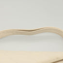 CHANEL Matelasse Shoulder Bag Lamb Skin White CC Auth 126364-14