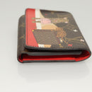 LOUIS VUITTON Animal Print Portefeuille Victorine Wallet M63326 LV Auth 126370-3