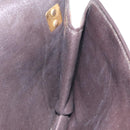 Christian Dior Trotter Canvas Shoulder Bag Brown Gold Auth 126371-19