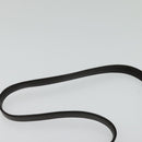 Christian Dior Shoulder Bag Leather Brown Gold Auth 126374-15