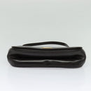 Christian Dior Shoulder Bag Leather Brown Gold Auth 126374-5