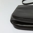 Christian Dior Shoulder Bag Leather Brown Gold Auth 126374-16