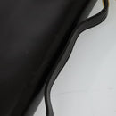 Christian Dior Shoulder Bag Leather Brown Gold Auth 126374-7