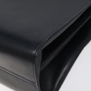 Christian Dior Shoulder Bag Leather Navy Gold Auth 126375-15