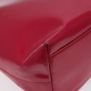 PRADA Shoulder Bag Enamel Pink Auth 126380-14