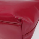 PRADA Shoulder Bag Enamel Pink Auth 126380-15