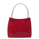 PRADA Shoulder Bag Enamel Pink Auth 126380-2