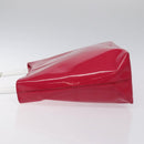 PRADA Shoulder Bag Enamel Pink Auth 126380-4