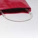 PRADA Shoulder Bag Enamel Pink Auth 126380-7