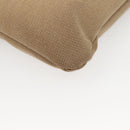 PRADA Shoulder Bag Canvas Brown Gold Auth 126381-14