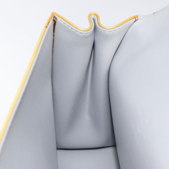 LOUIS VUITTON Monogram Vernis Spring Street Hand Bag Gris M91029 LV Auth 126386