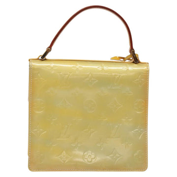 LOUIS VUITTON Monogram Vernis Spring Street Hand Bag Gris M91029 LV Auth 126386 - 0