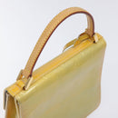 LOUIS VUITTON Monogram Vernis Spring Street Hand Bag Gris M91029 LV Auth 126386-6