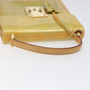 LOUIS VUITTON Monogram Vernis Spring Street Hand Bag Gris M91029 LV Auth 126386-7