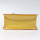 LOUIS VUITTON Monogram Vernis Spring Street Hand Bag Gris M91029 LV Auth 126386-5