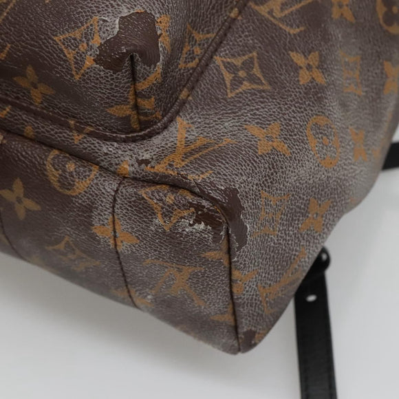 LOUIS VUITTON Monogram Palm Springs MM Backpack M41561 LV Auth 126415