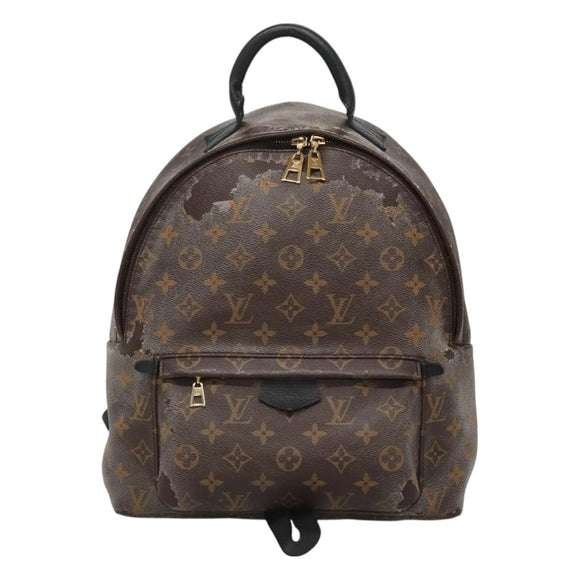 LOUIS VUITTON Monogram Palm Springs MM Backpack M41561 LV Auth 126415