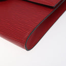 LOUIS VUITTON Epi Pochette Arche Shoulder Bag Red M52577 LV Auth 126417-14