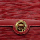 LOUIS VUITTON Epi Pochette Arche Shoulder Bag Red M52577 LV Auth 126417-18