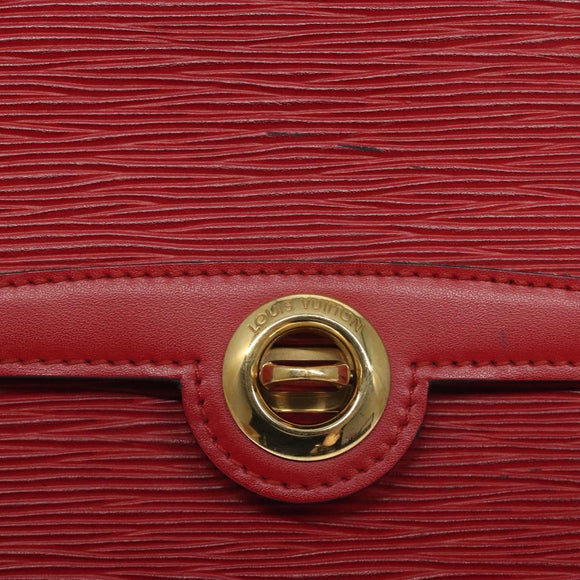 LOUIS VUITTON Epi Pochette Arche Shoulder Bag Red M52577 LV Auth 126417