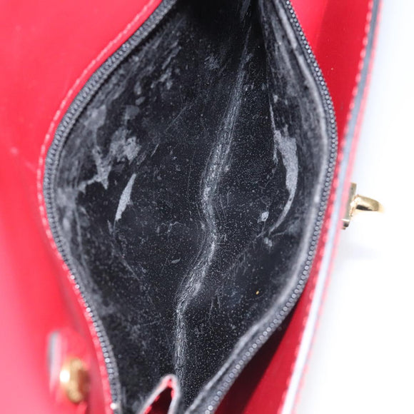 LOUIS VUITTON Epi Pochette Arche Shoulder Bag Red M52577 LV Auth 126417