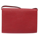 LOUIS VUITTON Epi Pochette Arche Shoulder Bag Red M52577 LV Auth 126417-2