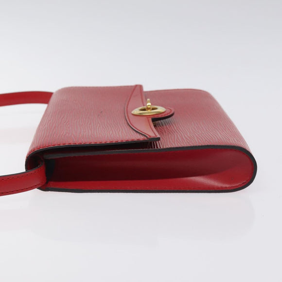 LOUIS VUITTON Epi Pochette Arche Shoulder Bag Red M52577 LV Auth 126417