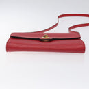 LOUIS VUITTON Epi Pochette Arche Shoulder Bag Red M52577 LV Auth 126417-5