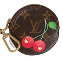 LOUIS VUITTON Monogram Cherry Porte Monnaie Ron Coin Purse M95043 Auth 126421V-1