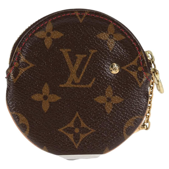 LOUIS VUITTON Monogram Cherry Porte Monnaie Ron Coin Purse M95043 Auth 126421V