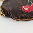 LOUIS VUITTON Monogram Cherry Porte Monnaie Ron Coin Purse M95043 Auth 126421V-7