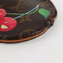 LOUIS VUITTON Monogram Cherry Porte Monnaie Ron Coin Purse M95043 Auth 126421V-14