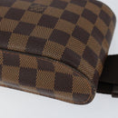 LOUIS VUITTON Damier Ebene Geronimos Shoulder Bag N51994 LV Auth 126424-14