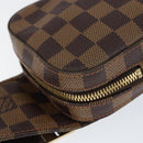 LOUIS VUITTON Damier Ebene Geronimos Shoulder Bag N51994 LV Auth 126424-15
