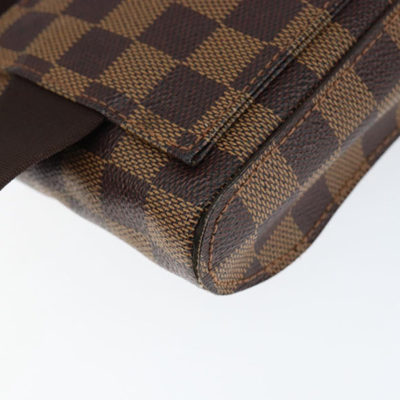 LOUIS VUITTON Damier Ebene Geronimos Shoulder Bag N51994 LV Auth 126424