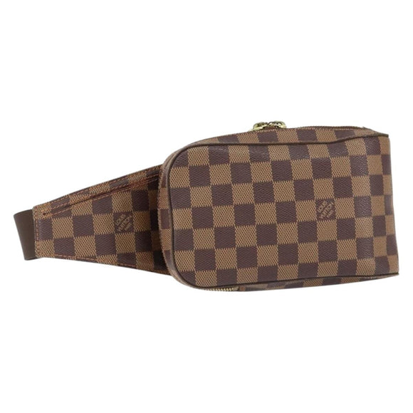LOUIS VUITTON Damier Ebene Geronimos Shoulder Bag N51994 LV Auth 126424