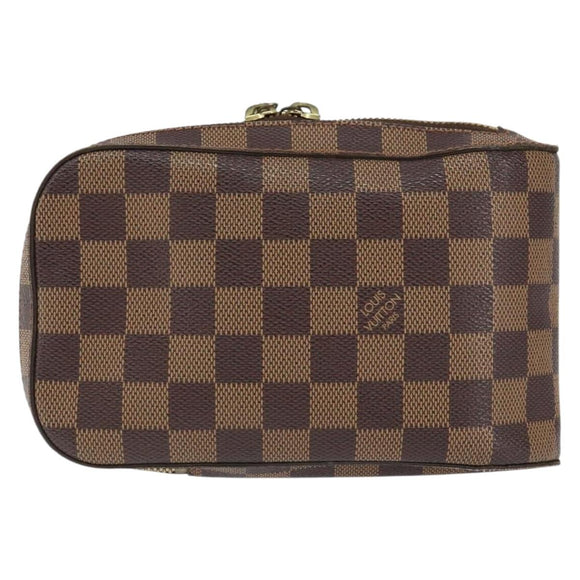 LOUIS VUITTON Damier Ebene Geronimos Shoulder Bag N51994 LV Auth 126424