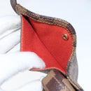 LOUIS VUITTON Damier Ebene Geronimos Shoulder Bag N51994 LV Auth 126424-21