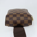 LOUIS VUITTON Damier Ebene Geronimos Shoulder Bag N51994 LV Auth 126424-3