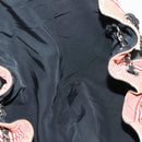 CHANEL Coco Cabas GM Tote Bag Canvas Gray Silver CC Auth 126427-18