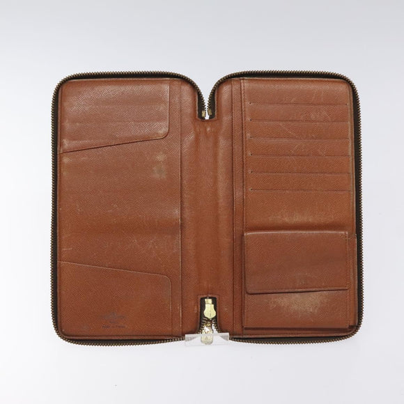 LOUIS VUITTON Monogram Zippy Organizer Long Wallet M62581 LV Auth 126432