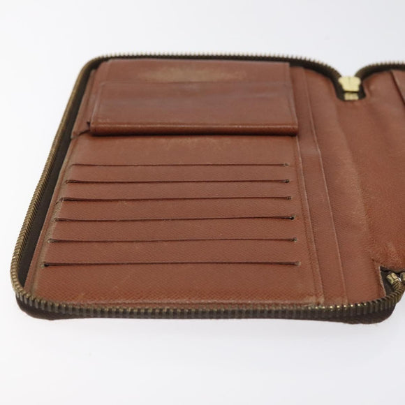 LOUIS VUITTON Monogram Zippy Organizer Long Wallet M62581 LV Auth 126432