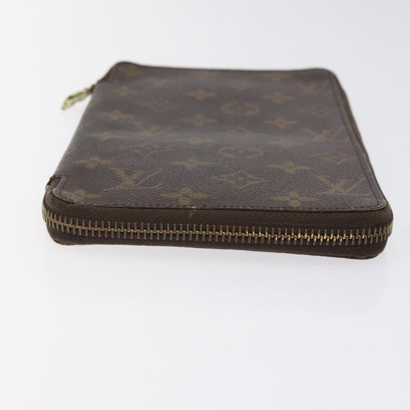 LOUIS VUITTON Monogram Zippy Organizer Long Wallet M62581 LV Auth 126432